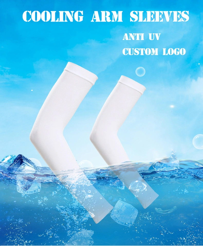 Wholesale Customized Sunblock UV Protection Arm Sleeves Arm Covers for Outdoor Sports