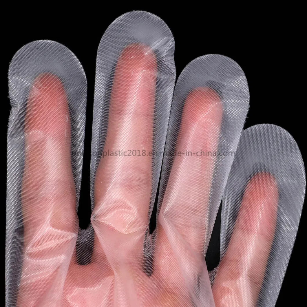 HDPE LDPE CPE TPE Clear Polyethylene Disposable Plastic Gloves