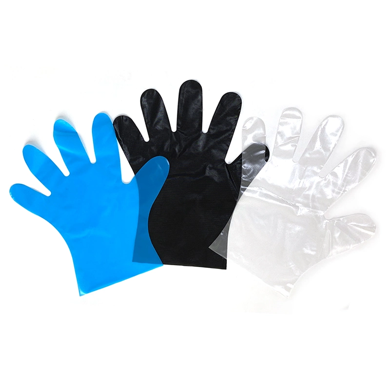 Clear PE Transparent Plastic Disposable Restaurant CPE Glove